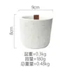 Taza de Cemento Minimalista Nórdica Vela de Aromaterapia para el Hogar Vela DIY Adorno de Fragancia para el Hogar Procesamiento OEM de Cera de Soja