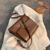 Bolso de Diseño Nicho 2020 Nuevo Trendy Versátil Bolso Cruzado Ins Bolso de Hombro de Moda Otoño e Invierno Bolso Cuadrado Pequeño para Mujer