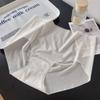 Bebé de Verano ~ Estilo Niña Transparente Seda de Hielo Desnudo Ultra Delgadas Alta Elasticidad Simples Color Sólido Algodón en la Entrepierna Calzones para Mujer