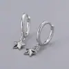 Brincos de Personalidade Estilo Coreano com Sol, Estrelas, Foguete, Coração Assimétrico, Cacto e Acessórios de Orelha Estrela Versáteis