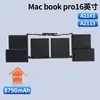 Batería Adecuada para Apple MacBook Pro15 A1494 A1618 Me293 Apple Air Laptop