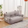 Sofá preguiçoso pequeno com apoio de orelha para sala de estar, modelo novo para uso doméstico, design simples para quarto, varanda, tatame, sofá preguiçoso fácil para duas pessoas