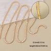 Cadena de Diamantes Flash para Uñas con Perlas de Circonita Accesorios para Joyería DIY Pulsera con Cuentas Accesorios para Collares Material