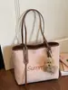 Bolso de Paja Tejida para Vacaciones en la Playa para Mujeres 2025 Nuevo Popular de Gran Capacidad Bolso de Hombro Moderno Bolso Tote de Moda para el Trabajo