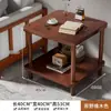 Mesa Pequeña, Mesa de Café Pequeña, Sofá Rectangular para Sala de Estar, Mesa Auxiliar, Mesita de Noche para Dormitorio, Estante de Almacenamiento para Mesita de Noche, Mesa Cuadrada Pequeña