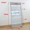 Suporte para Revistas, Suporte para Material Promocional, Expositores de Ferro de Chão, Estante para Armazenamento de Livros e Jornais, Organizador de Páginas Únicas e Coloridas, Suporte para Jornais e Revistas