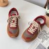 Versão europeia explosões sapatos medievais vermelhos Forrest Gump sapatos femininos 2024 novos sapatos esportivos antiderrapantes confortáveis sapatos casuais A9847