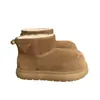 Botas de Nieve para Dedo Gordo Zapatos de Algodón 2026 Nuevo Modelo de Invierno, Forradas de Felpa y Engrosadas, para Exteriores del Noreste Suela Gruesa Antideslizante Cálidas Botas Cortas