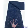 Vestido Europeu e Americano Bordado Lantejoulas Tecido Plissado de Rede Tecido com Contas Renda de Lantejoulas para Noiva