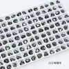 Rinestones Geométricos en Forma de Corazón para Uñas Dongzhou 6*5.3mm Accesorios para Pendientes DIY Corazón de Melocotón Brillante Decoraciones de Uñas Portátiles