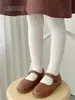 Leggings de rayas para niños, nuevos estilos primavera/otoño, leggings lisos sin costuras para niñas, leggings para bebé para usar al aire libre, leggings elásticos