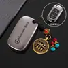 Para Mercedes-Benz funda de llave inteligente plegable smart elf fortwo hebilla de coche para hombre forfour funda protectora