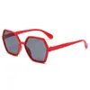 Gafas de Sol para Niños, Nuevo Estilo Personalizado para Niños y Niñas, Gafas Irregulares Poligonales, Protección UV, Gafas de Bebé a la Moda