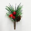 Decoración Navideña Transfronteriza Recortes de Agujas de Pino Decoraciones Navideñas Piñas Simuladas Agujas de Pino Caja de Regalo Creativa Accesorios DIY