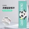 Toalha esportiva direta de fábrica, toalha de ginástica, toalha fria absorvente de suor de secagem rápida, toalha fria de corrida masculina e feminina