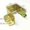 Dobradiça de cama espessada Suporte de cama em forma de U Suporte de viga de cama de madeira maciça Acessórios de gancho de inserção de cama Fivela Placa de cama Suporte fixo