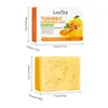 Comercio Exterior Transfronterizo Jabón Zozu de Carbón de Bambú para Eliminar Ácaros, Jabón Artesanal de Limpieza Profunda para Cuerpo y Rostro, Jabón de Aceite Esencial al por Mayor
