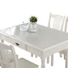 Amazon Tapete de Mesa Transparente Primeira Geração Toalha de Mesa de Vidro Macio Fosco Doméstica Impermeável Anti-Óleo de Pimenta Placa de Cristal de PVC