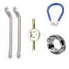 Chave de Raio de Bicicleta Mountain Bike Chave de Raio Jogo de Ferramentas de Reparo Combinação Acessórios para Mountain Bike