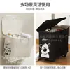 Cesta Organizadora Personalizada com Rodas para Bolsas, Caixa Organizador de Mesa Móvel, Solução de Armazenamento para Bolsas de Escritório