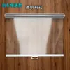 Cortina a prueba de polvo para food truck de puesto, vitrina retráctil con agujeros, cortina nocturna para conservación de frescura, persiana enrollable, supermercado, anti-mosquitos, cortina transparente de arrastre