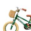 Cesta de bicicleta de imitación de ratán, cesta de mano para juguetes, cesta de almacenamiento, cesta de plástico lavable para niños, cesta de coche, cesta de mano