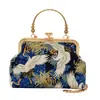Estilo nacional novo estilo étnico moda casual bolsa qipao lindas bolsas de mão bolsa de moedas de ombro único transversal