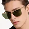 Moda Europea y Americana Estilo Callejero Forma de Ceja Metal Personalidad Gafas de Sol Nuevo Modelo Estilo Ins Protección Solar para Exteriores Gafas de Sol de Moda Transfronterizas