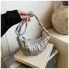 Bolso de hombro para mujer estilo coreano, modelo nuevo 2026, alta calidad, lujo ligero, elegante y versátil, bolso cruzado tipo empanadilla