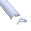 Tira Selladora de Vidrio Sin Marco Forma H Forma F para Puertas y Ventanas, Tira de Borde para Balcones, Tira Barrera de Agua para Duchas de Baño, Antifugas