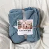 Manta de Terciopelo de Cordero Transfronteriza Invierno Engrosada Cálida Doble Capa Manta Simple de Franela Sherpa Venta al por Mayor