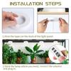 Luz Cálida LED Luz para Plantas Luz de Techo Invernadero de Verduras Luz de Crecimiento para Plantas de Interior Soporte para Flores Suculentas Luz de Crecimiento Venta al por Mayor