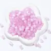 8*8 Cuentas de Colores Doradas Plateadas Cambiantes con Luz UV Color Azúcar Cubo Cambiantes Cuentas de Resina Cuentas con Forma Especial Pulsera DIY Accesorios de Joyería