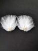 Nuevo Super Fairy - Tocado de plumas blancas, horquilla para el pelo de celebridades de Internet, vestido de novia, fotografía diaria, viaje, accesorios distintivos para el cabello con plumas dulces