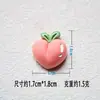 Accesorios de Resina de Frutas Pequeñas Simuladas Cereza Fresa Accesorios para Manualidades Pegamento de Crema Funda de Teléfono Pasador Materiales para Joyería Accesorios