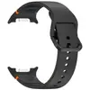 Pulseira de Silicone de Reposição com Costura Oficial Adequada para Samsung Galaxy Watch8/Watch8 Classic
