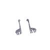 Brincos de prata esterlina 925 brincos de girafa atacado joias de prata femininas brincos de moda coreana