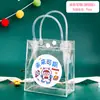 Bolsa de Regalo Transparente de PVC para Cumpleaños Infantil, Bolsa de Compras, Bolsa de Guardería, Bolsa de Regalo de Recuerdo, Regalo para Empaquetar Snacks