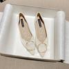 Zapatos Casuales Planos Estilo Chanel para Mujer 2026 Nuevos Mocasines de Primavera y Otoño Slip-On Zapatos para Mujer Talla Grande