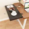 Tablero de Extensión de Escritorio Plegable para Escritorio de Oficina Expande Extensión Lateral y Amplía Soporte para Brazos Bandeja para Teclado