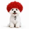 Peluca de mascota con explosiones, cabeza explosiva blanca, accesorios de cosplay de Halloween, tocado, foto de perro divertido