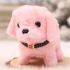 Tiktok perro eléctrico simulación peluche oso peluche cachorro eléctrico caminará y llamará moverá la cola puesto mascota electrónica venta al por mayor
