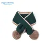 Bufanda infantil Babamama invierno gruesa cálida jacquard amor bufanda para niño bufanda engrosada para niña bufanda