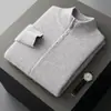 Comercio Electrónico Transfronterizo Estilo Otoño/Invierno Suéter de Cachemira Cardigan Engrosado Ropa Exterior de Punto Caliente Cardigan Suéter
