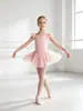 Roupas de Dança para Meninas Transfronteiriças Verão Manga Curta Conjunto de Treino Roupas de Dança Roupa de Ginástica para Crianças Vestido de Balé Chinês