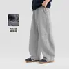 Calça de moletom Zuoxi para crianças, forrada com fleece, para meninos, outono e inverno, quente, novo modelo 2026, calça infantil com corte curvo, calças de inverno para crianças maiores