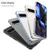 Adequado para Uso Transfronteiriço, Estrutura com Fivela Seahorse para Google Pixel 11 Pro XL, Capa de Celular com Dissipação de Calor em Metal para Google 10 Pro