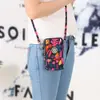 Bolsa de Tecido para Celular Nova no Atacado Bolsa de Moedas de Ombro Bolsa Pequena Transversal Bolsa Vertical para Celular Feminina Mini Bolsa de Celular da Moda
