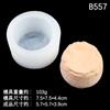 Molde de silicona con forma de hueso de crema para rasguños de gato, molde para hornear pasteles de mousse de chocolate, molde de yeso para velas de aromaterapia