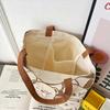 Selección Especial de TikTok para Inspección de Producción Bolso de Mano Gran Capacidad Bolso de Mamá Bolso para Almacenamiento de Datos Bolso de Lona para Viajes